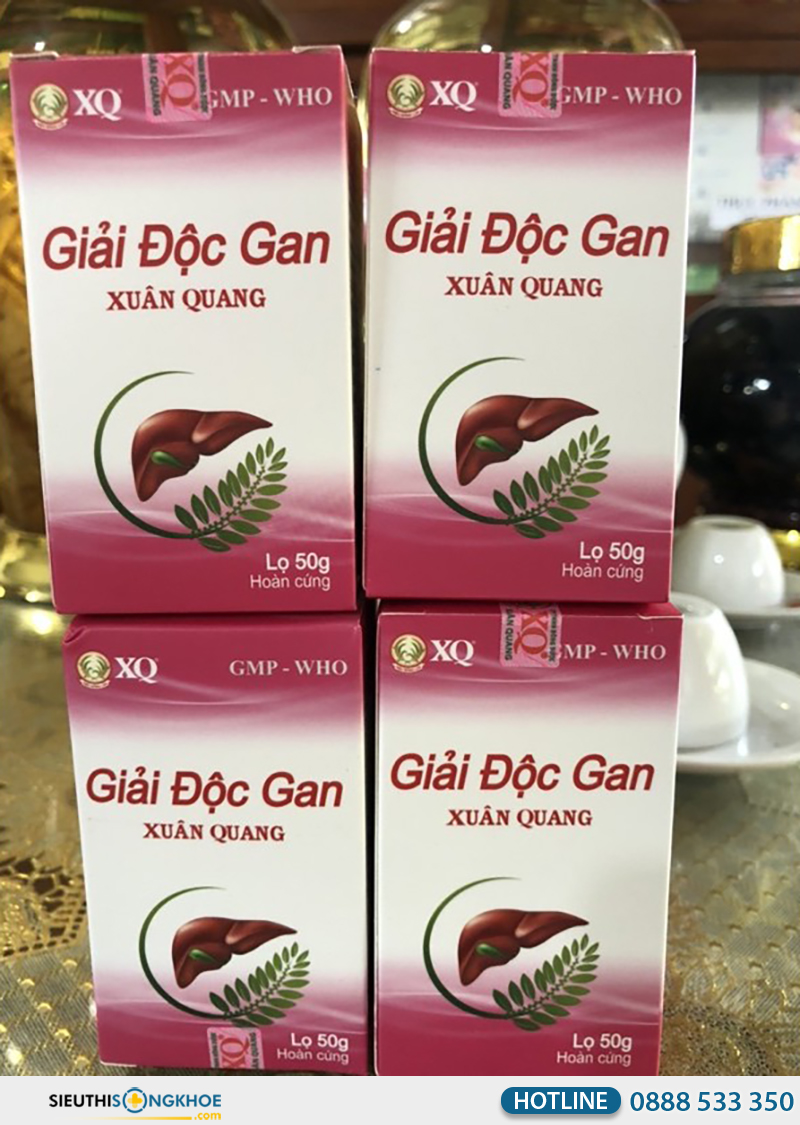 giải độc gan xuân quang