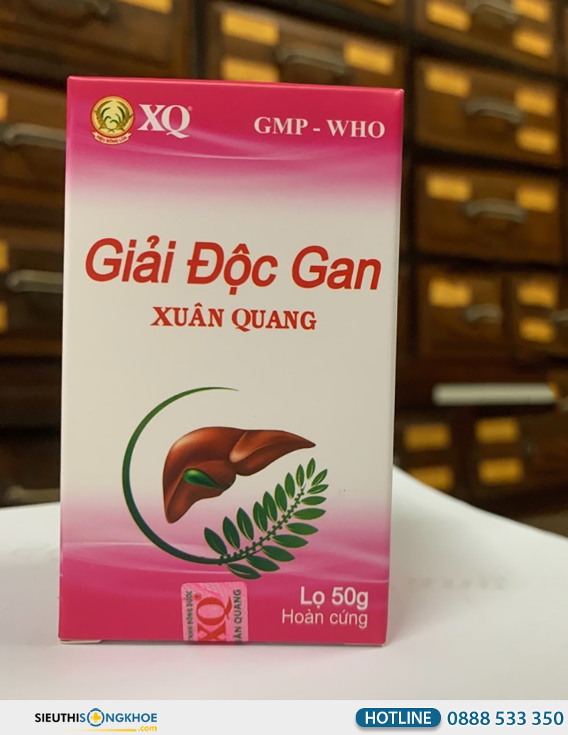 giải độc gan xuân quang