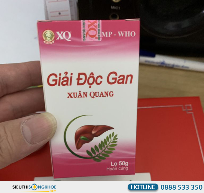 giải độc gan xuân quang