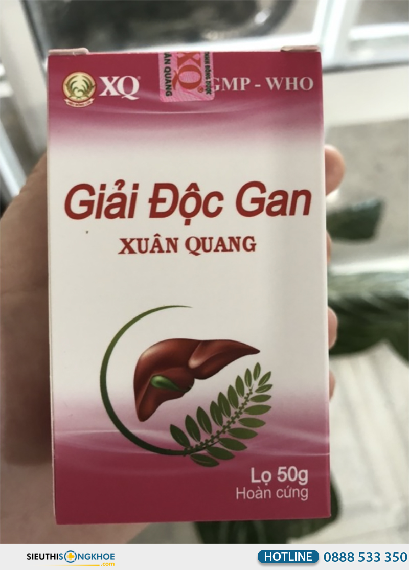 giải độc gan xuân quang