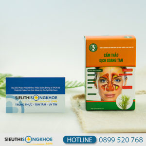cẩm thảo dịch xoang tán 3