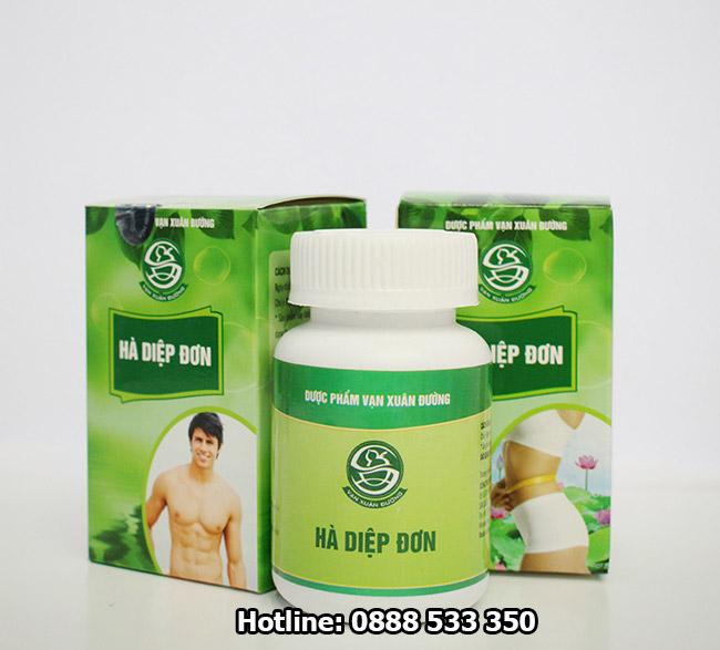 Hà Diệp Đơn - Giảm Cân Hiệu Quả (Hộp 60 viên nang)