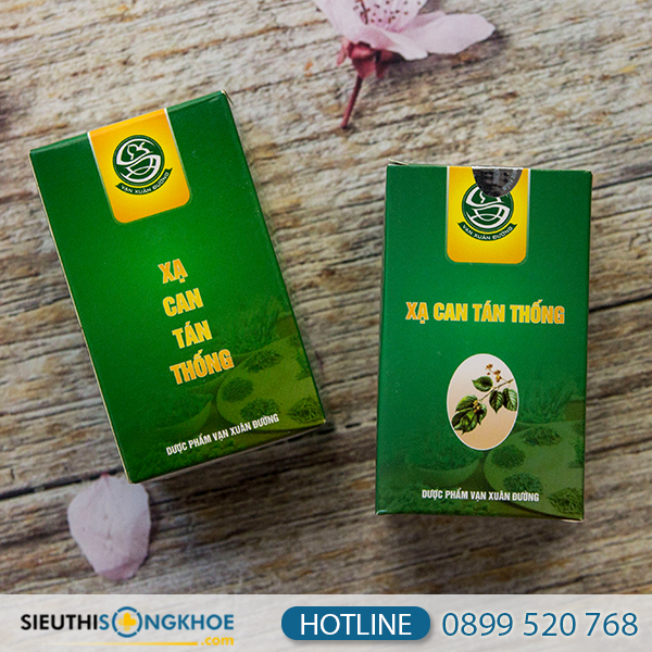 Xạ Can Tán Thống (Hộp 60 viên nang)