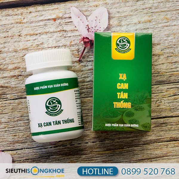 Xạ Can Tán Thống (Hộp 60 viên nang)