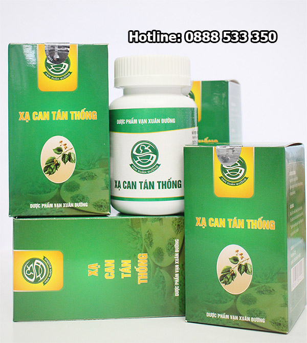 Xạ Can Tán Thống (Hộp 60 viên nang)