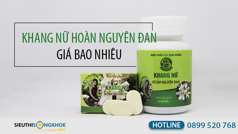 khang nữ hoàn nguyên đan giá bao nhiêu
