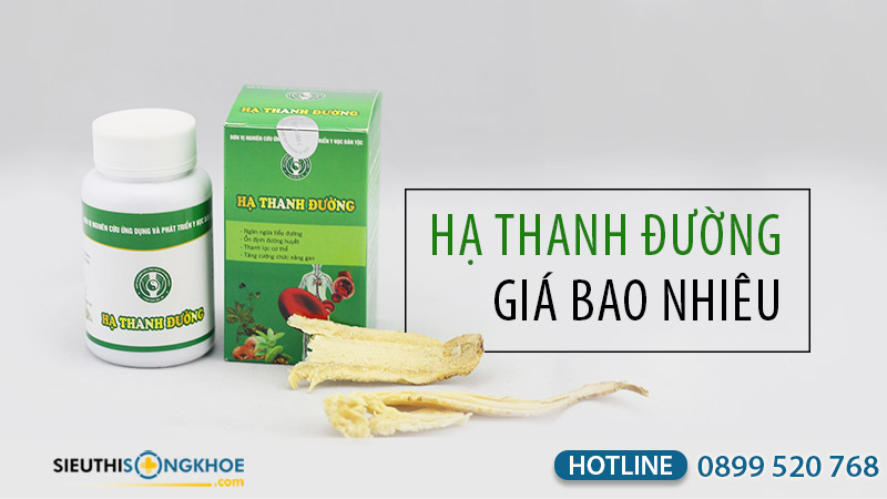 hạ thanh đường giá bao nhiêu