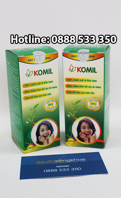 hôi miệng komil có tốt không