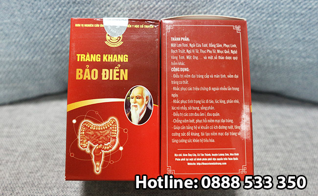 Thành Phần Thuốc Tràng Khang Bảo Điển
