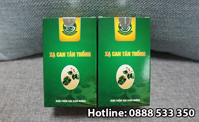 xạ can tán thống có tốt không