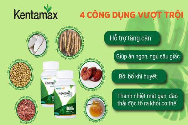 thuốc tăng cân Kentamax