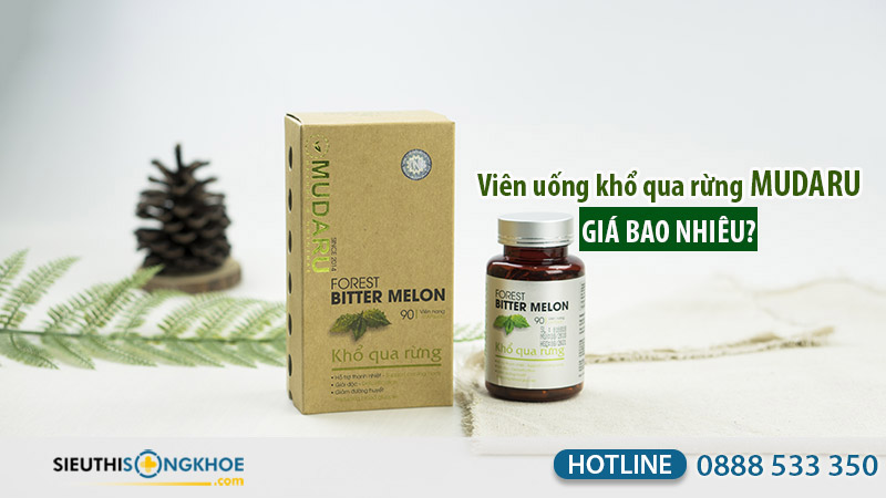 viên uống khổ qua rừng mudaru giá bao nhieu