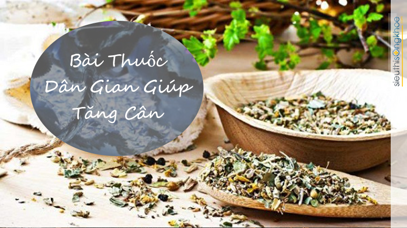 bài thuốc dân gian giúp tăng cân