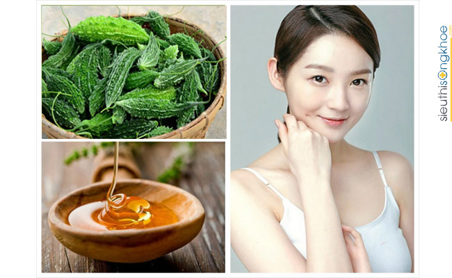 cách trị mụn bằng mướp đắng rừng