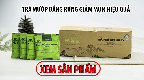 cách trị mụn bằng mướp đắng rừng