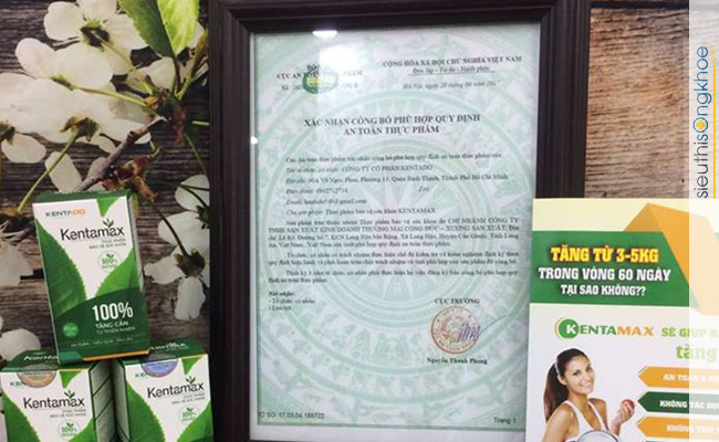 thảo dược tăng cân Kentamax