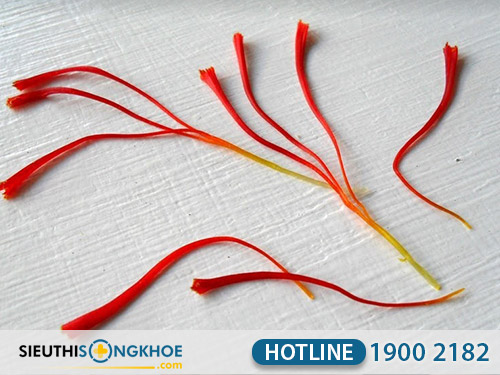 cách phân biệt thật giả nhụy hoa nghệ tây saffron việt nam