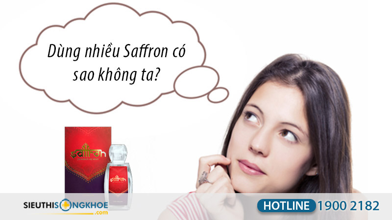 nhụy hoa nghệ tây saffron việt nam có tác dụng phụ không