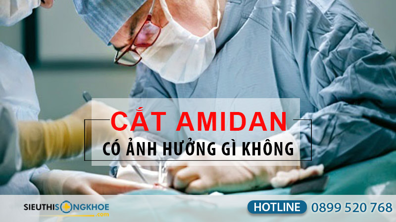 cắt amidan có hại gì không