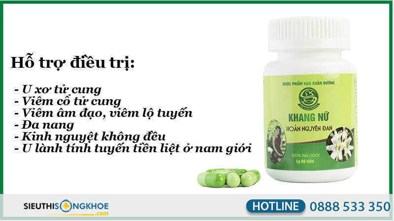 khang nữ hoàn nguyên đan phụ khoa