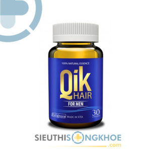 Qik Hair For Men (Cho Nam) – Viên Uống Hỗ Trợ Mọc Tóc Hiệu Quả
