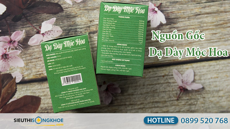 nguồn gốc dạ dày mộc hoa