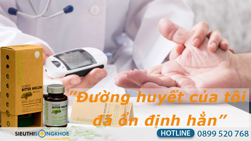 phản hồi viên uống khổ qua rừng mudaru