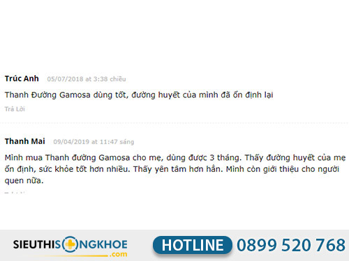 thanh đường gamosa mua ở đâu
