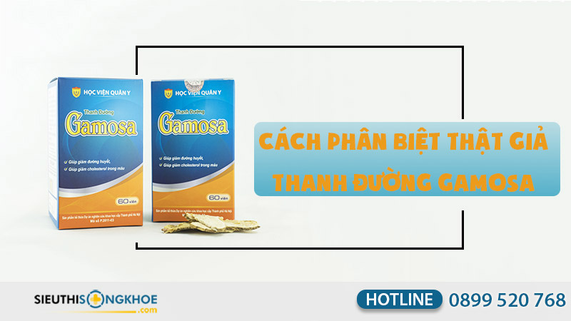 cách phân biệt thật giả thanh đường gamosa