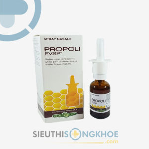 Spray Nasale Propoli.evsp – Xịt Hỗ Trợ Điều Trị Các Bệnh Về Mũi