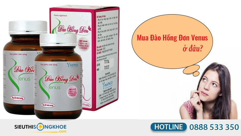 mua đào hồng đơn venus ở đâu