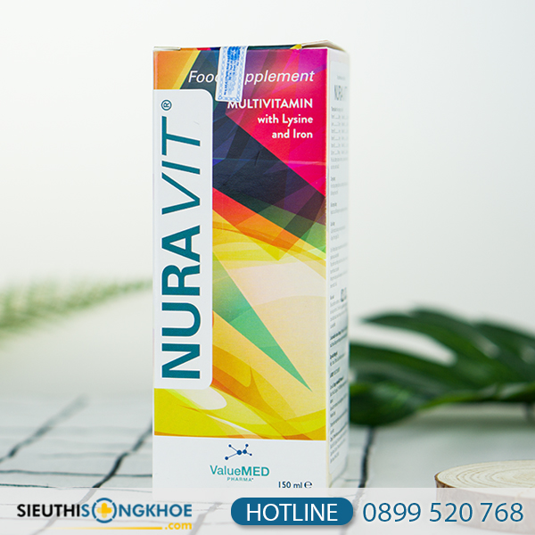 Nuravit - Hỗ trợ giúp trẻ tăng cường sức khỏe và ăn ngon chóng lớn
