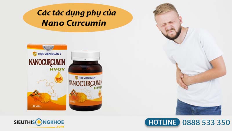 tác dụng phụ của nano curcumin