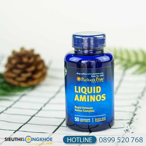 Liquid Aminos- Viên uống hỗ trợ tăng cường sức khỏe
