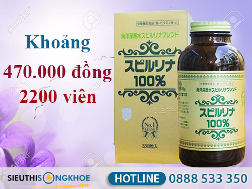gia cua tao xoan spirulin