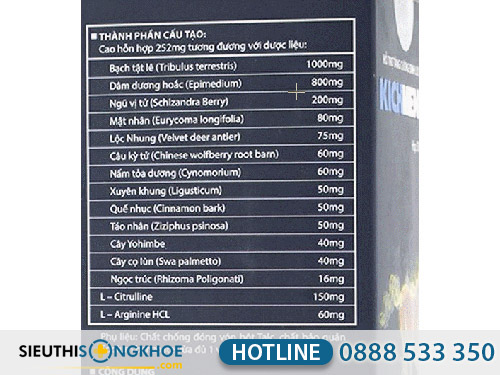 kichmen 1h có tốt không