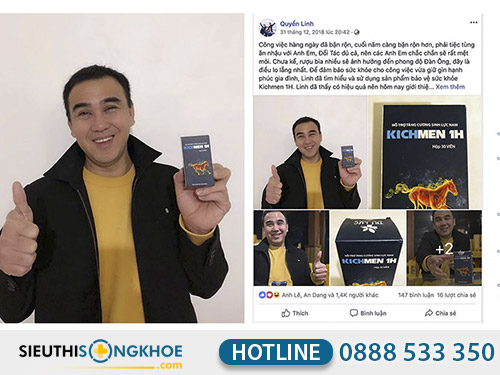 kichmen 1h có tốt không