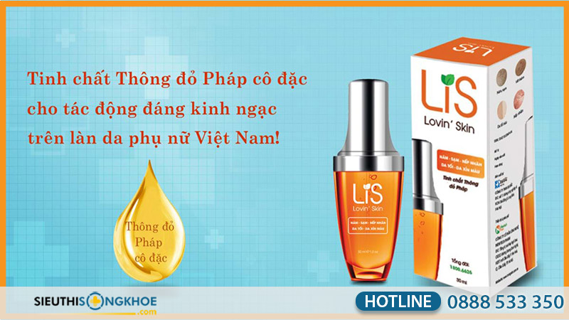 thành phần lis lovin's skin