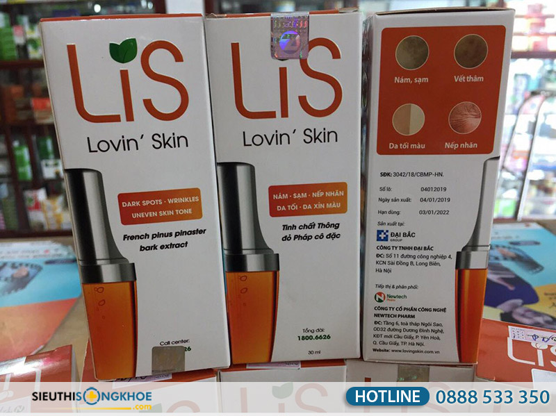 lis lovin's skin
