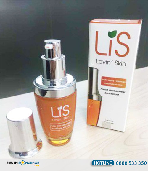 lis lovin's skin cách dùng