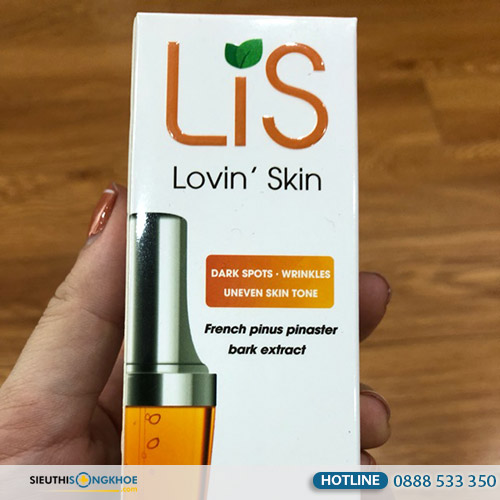 Lis Lovin Skin có tốt không giá bao nhiêu mua ở đâu