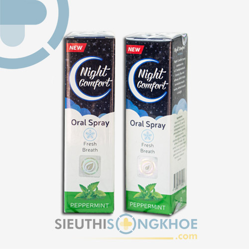 Night Comfort - Xịt Hỗ Trợ Giảm Ngáy Ngủ Hiệu Quả