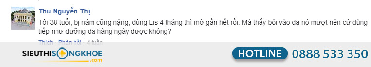 phản hồi lis lovin' skin