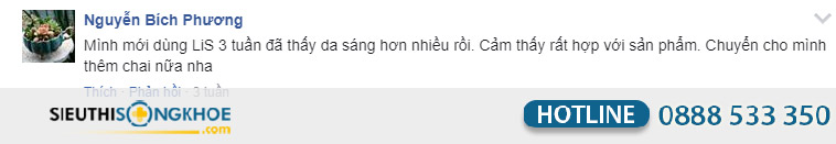 phản hồi lis lovin' skin