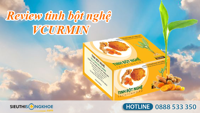 review tinh bot nghe vcurmin