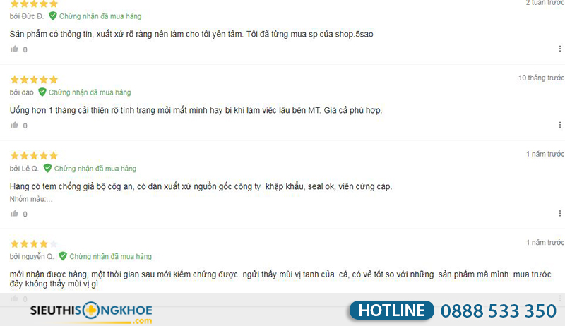 review vien dau ca fish oil kirkland