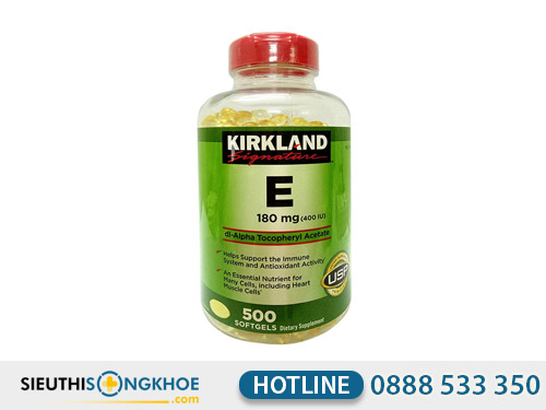 kirkland signature vitamin e 400iu