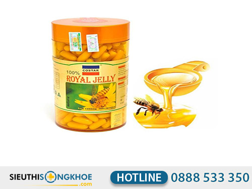 sữa ong chúa costar royal jelly 1450mg có tốt không