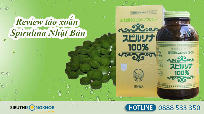 tao xoan spirulina nhat ban