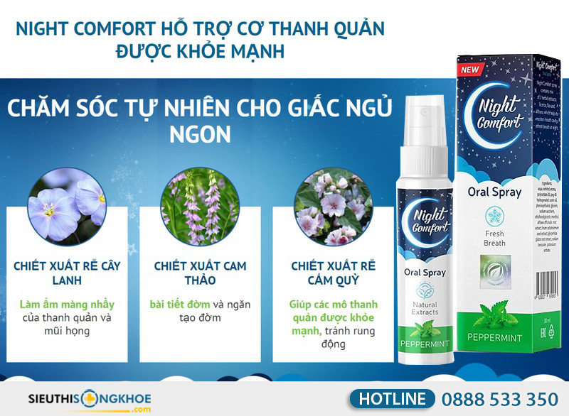 thanh phan cua night comfort